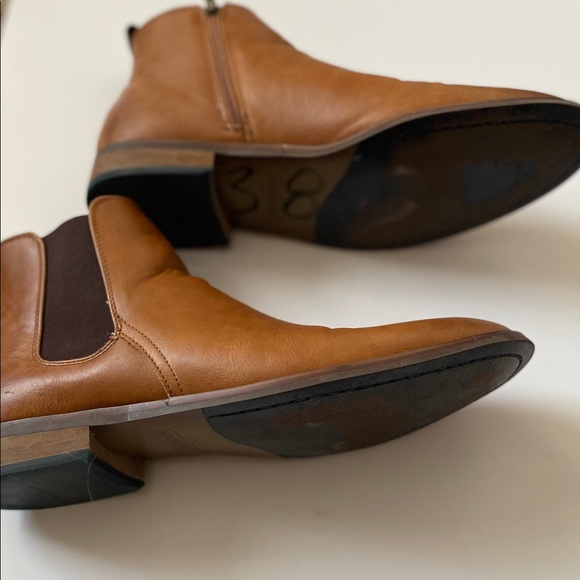 Steve Madden Tan Leather Boots - Picture 5 of 5